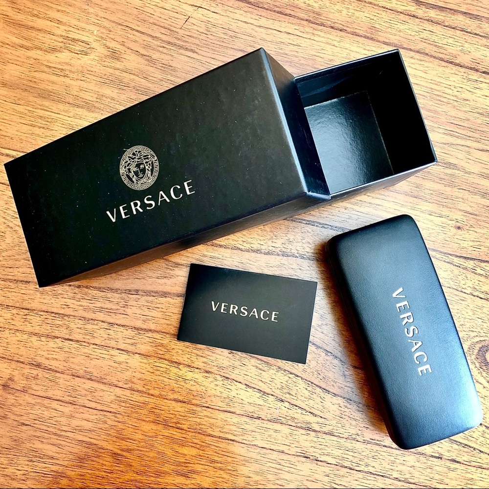VERSACE⚡️Authentic Glasses Case Set